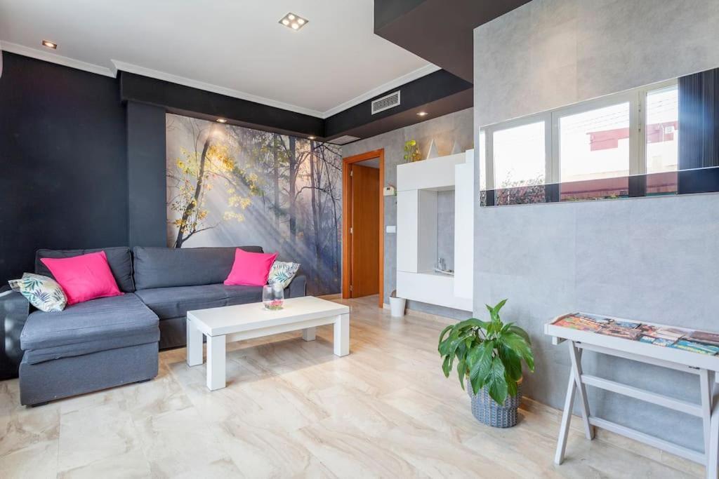 Penthouse On The Beach Valencia Bagian luar foto