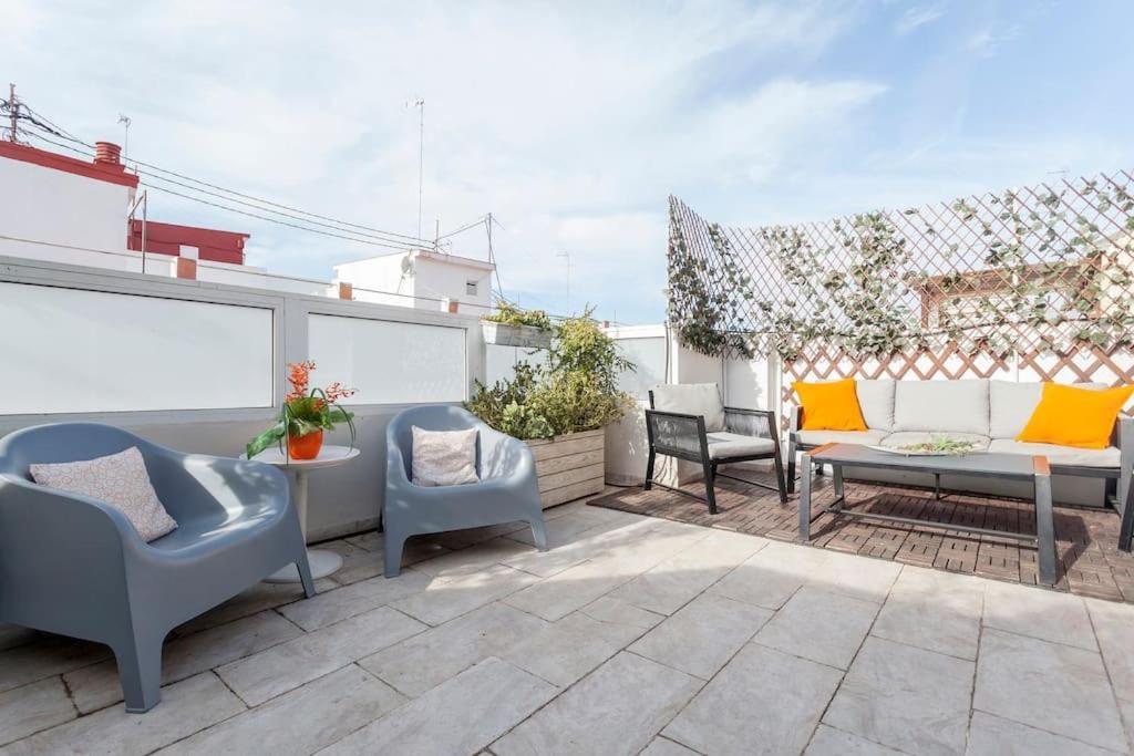 Penthouse On The Beach Valencia Bagian luar foto