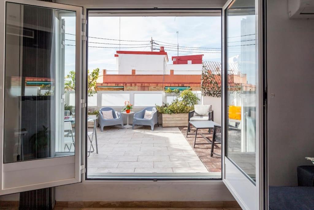 Penthouse On The Beach Valencia Bagian luar foto