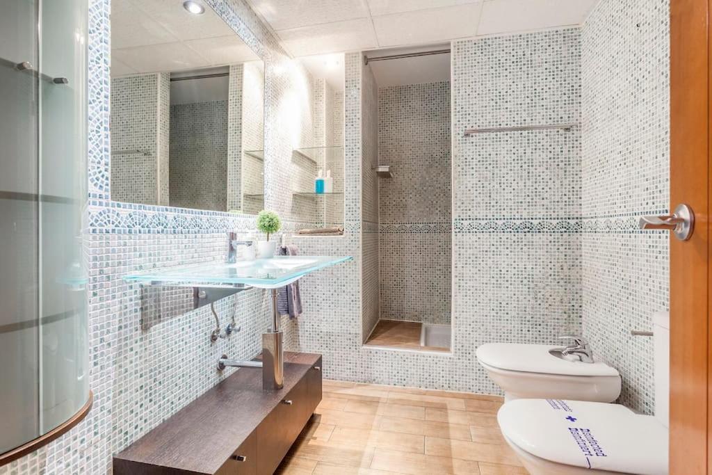 Penthouse On The Beach Valencia Bagian luar foto